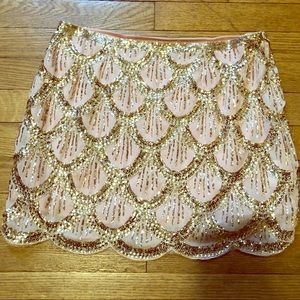 Boutique sequin skirt